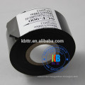 Black white stamping foil 30mm*122m date code hot ink ribbon